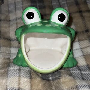 Vintage Kitchen Frog Sponge Holder